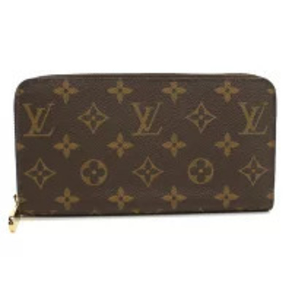 Louis Vuitton Round Zip Long Wallet Monogram Brown